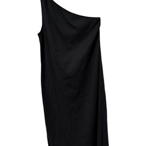 GAP Elegant Black One-Shoulder Dress